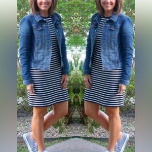 Loft striped dress